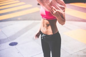 how to gain weight while keeping a flat stomach