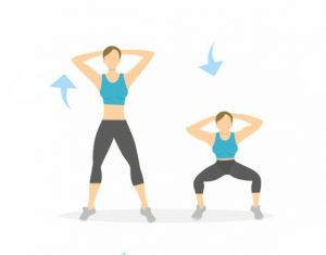 different squat exercises for women